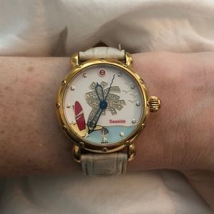 RARE Michele “Seaside Collection” Diamond Watch 🌴